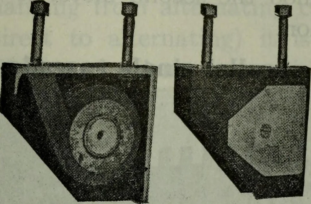 An illustration from Hawkins electrical guide ... : questions, answers & illustrations : a progressive course of study for engineers, electricians, students and those desiring to acquire a working knowledge of electricity and its applications ; a practical treatise, 1914, leaf 494