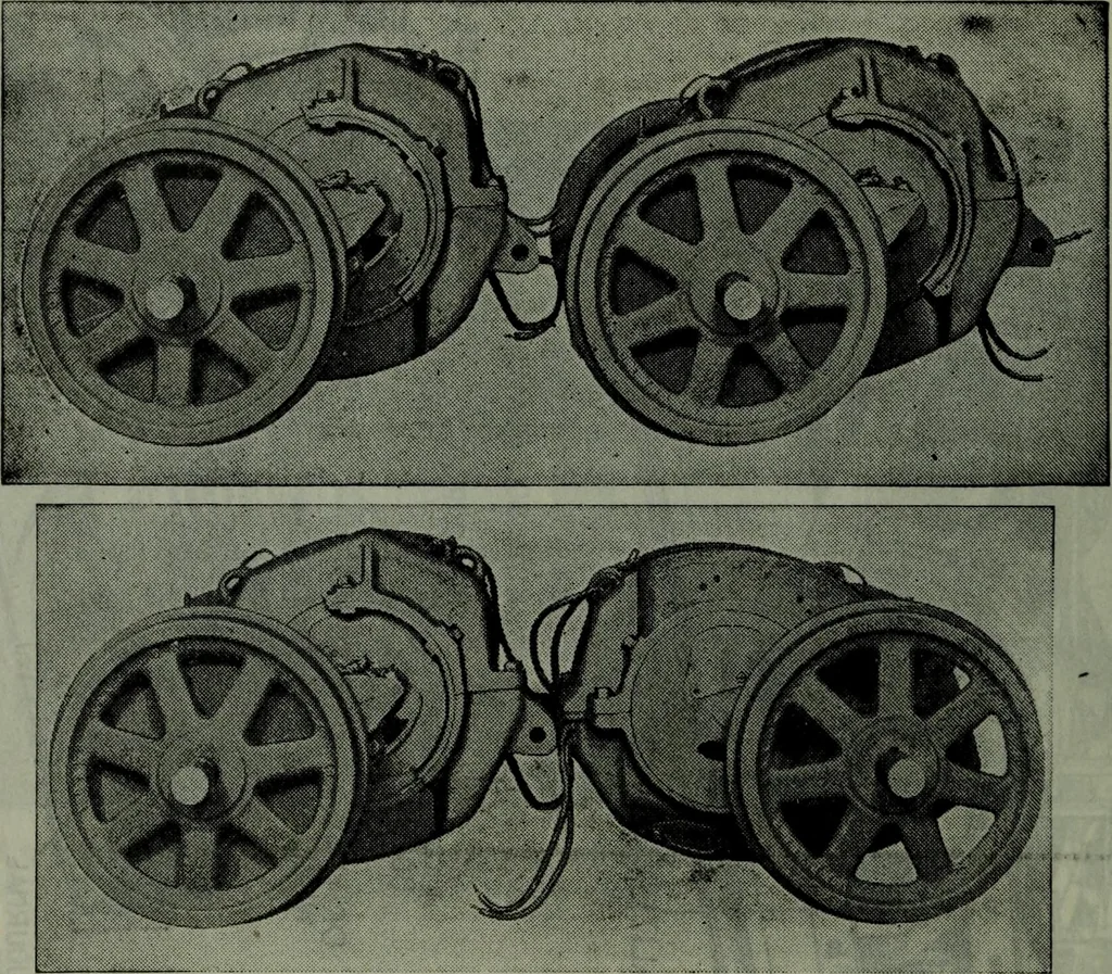 An illustration from Hawkins electrical guide ... : questions, answers & illustrations : a progressive course of study for engineers, electricians, students and those desiring to acquire a working knowledge of electricity and its applications ; a practical treatise, 1914, leaf 503
