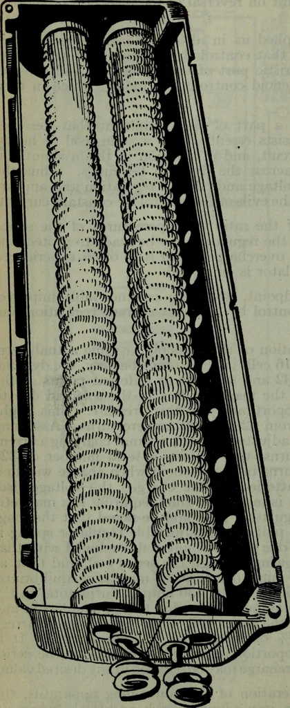 An illustration from Hawkins electrical guide ... : questions, answers & illustrations : a progressive course of study for engineers, electricians, students and those desiring to acquire a working knowledge of electricity and its applications ; a practical treatise, 1914, leaf 521