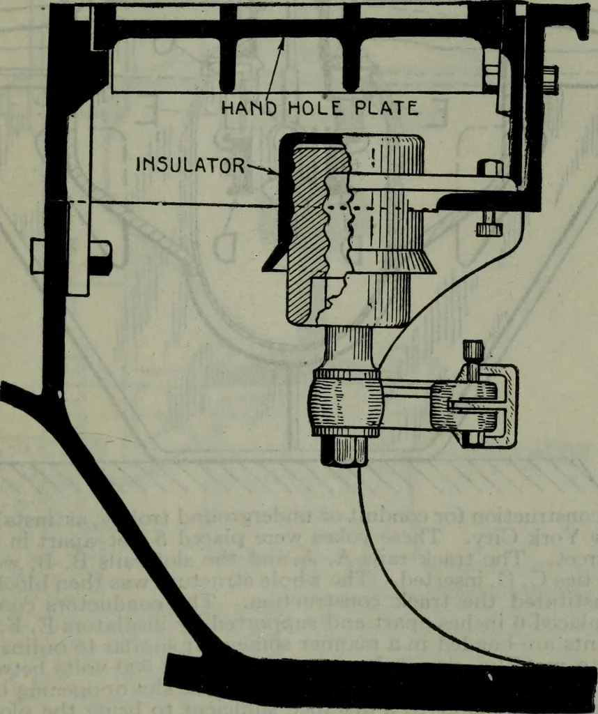 An illustration from Hawkins electrical guide ... : questions, answers & illustrations : a progressive course of study for engineers, electricians, students and those desiring to acquire a working knowledge of electricity and its applications ; a practical treatise, 1914, leaf 528