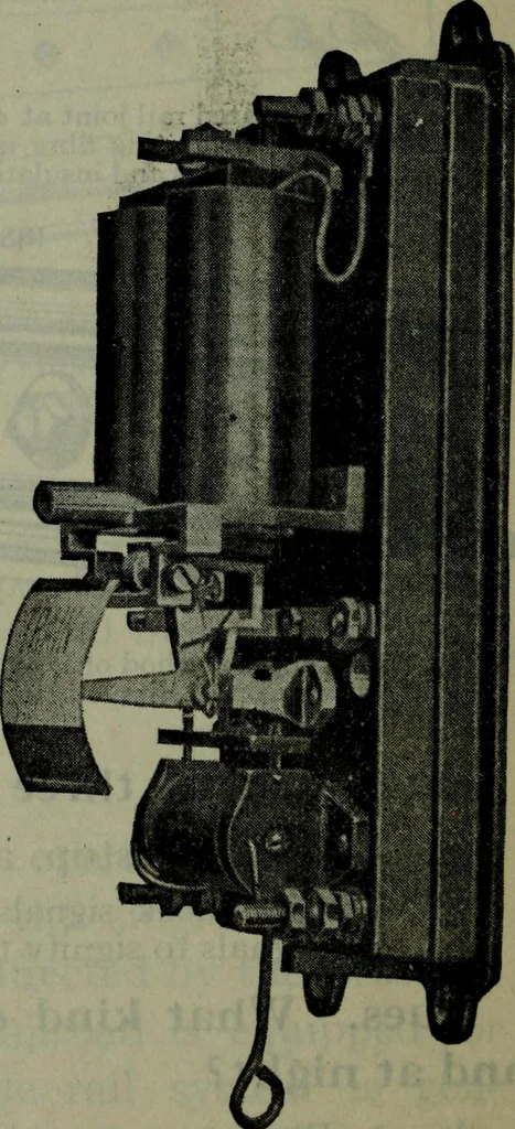 An illustration from Hawkins electrical guide ... : questions, answers & illustrations : a progressive course of study for engineers, electricians, students and those desiring to acquire a working knowledge of electricity and its applications ; a practical treatise, 1914, leaf 545