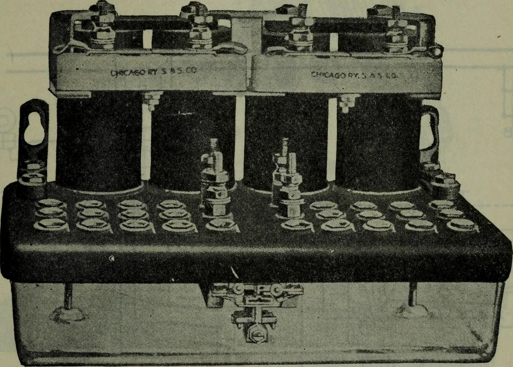 An illustration from Hawkins electrical guide ... : questions, answers & illustrations : a progressive course of study for engineers, electricians, students and those desiring to acquire a working knowledge of electricity and its applications ; a practical treatise, 1914, leaf 548