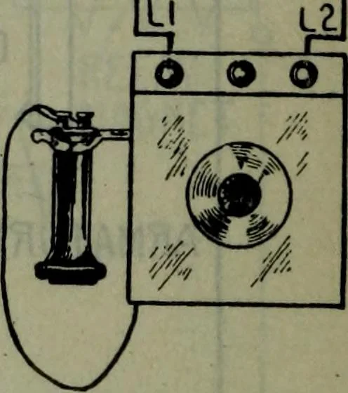 An illustration from Hawkins electrical guide ... : questions, answers & illustrations : a progressive course of study for engineers, electricians, students and those desiring to acquire a working knowledge of electricity and its applications ; a practical treatise, 1914, leaf 57