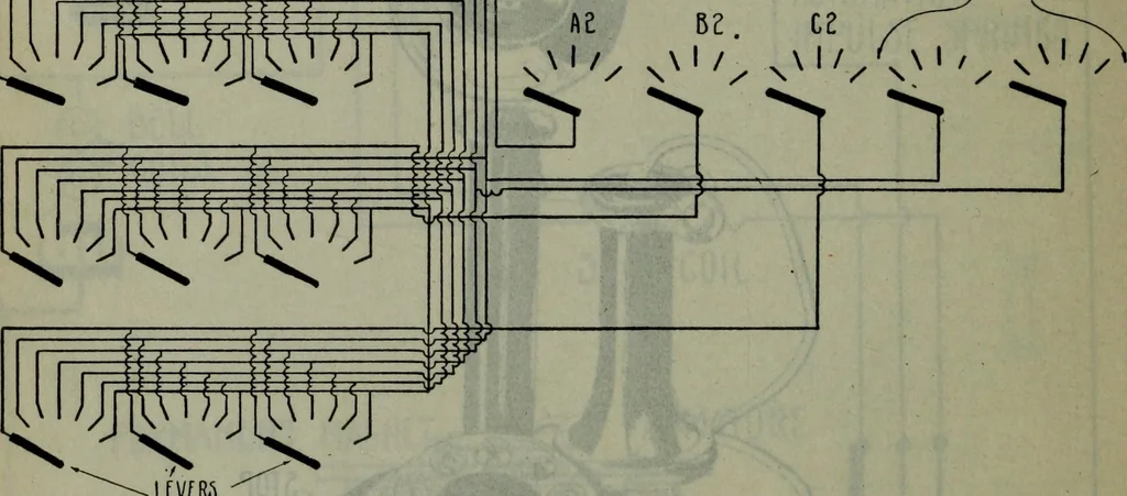 An illustration from Hawkins electrical guide ... : questions, answers & illustrations : a progressive course of study for engineers, electricians, students and those desiring to acquire a working knowledge of electricity and its applications ; a practical treatise, 1914, leaf 63