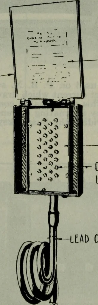 An illustration from Hawkins electrical guide ... : questions, answers & illustrations : a progressive course of study for engineers, electricians, students and those desiring to acquire a working knowledge of electricity and its applications ; a practical treatise, 1914, leaf 72
