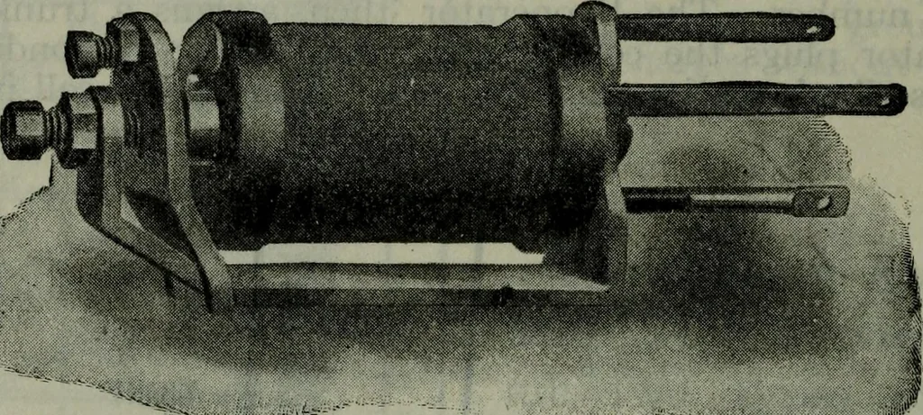 An illustration from Hawkins electrical guide ... : questions, answers & illustrations : a progressive course of study for engineers, electricians, students and those desiring to acquire a working knowledge of electricity and its applications ; a practical treatise, 1914, leaf 73