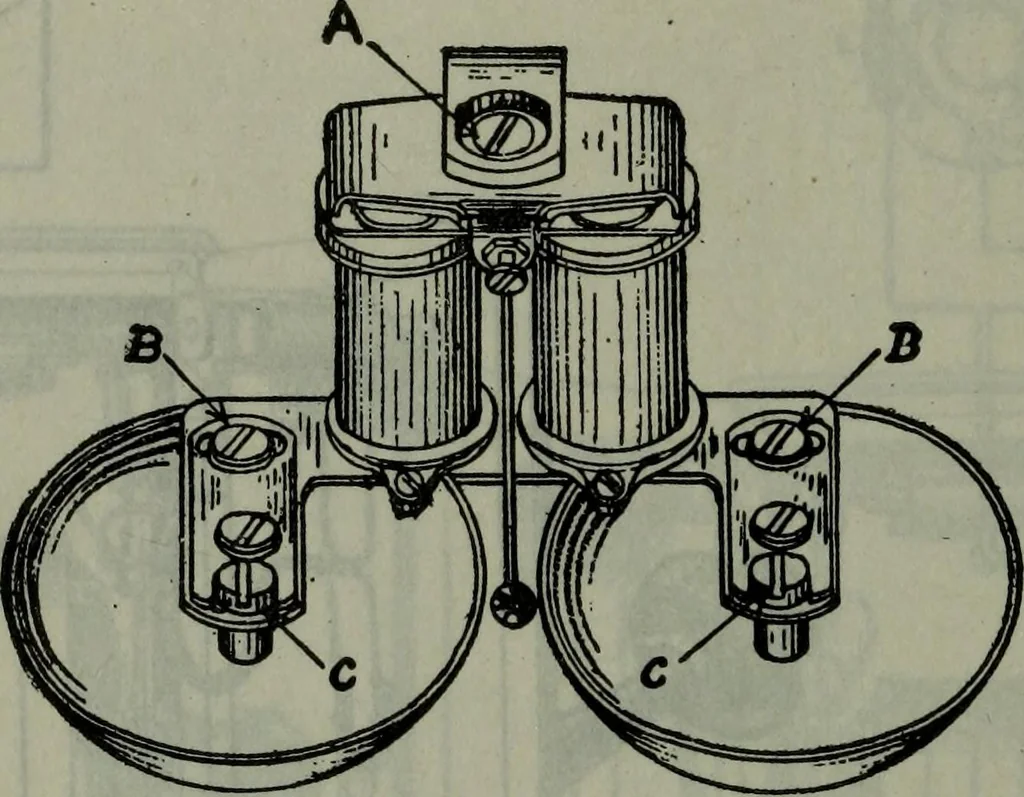 An illustration from Hawkins electrical guide ... : questions, answers & illustrations : a progressive course of study for engineers, electricians, students and those desiring to acquire a working knowledge of electricity and its applications ; a practical treatise, 1914, leaf 89