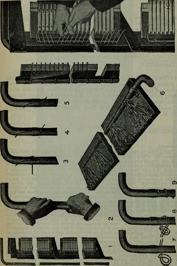 An illustration from Hawkins electrical guide ... : questions, answers & illustrations : a progressive course of study for engineers, electricians, students and those desiring to acquire a working knowledge of electricity and its applications ; a practical treatise, 1914, leaf 93