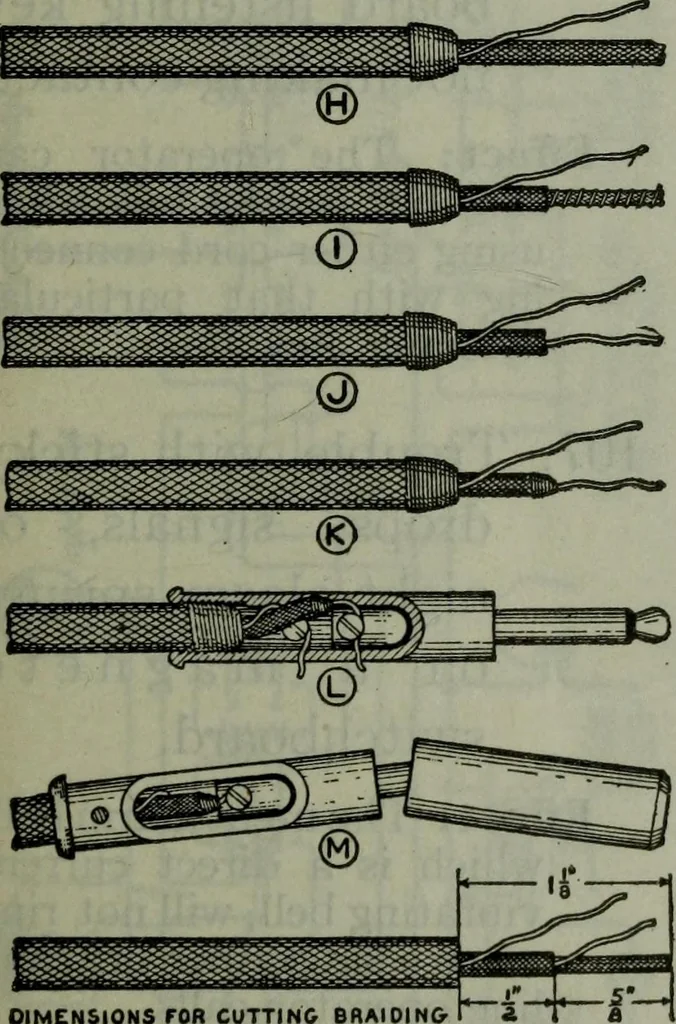 An illustration from Hawkins electrical guide ... : questions, answers & illustrations : a progressive course of study for engineers, electricians, students and those desiring to acquire a working knowledge of electricity and its applications ; a practical treatise, 1914, leaf 96