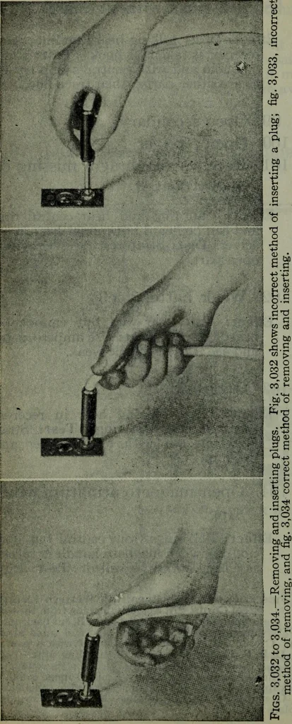 An illustration from Hawkins electrical guide ... : questions, answers & illustrations : a progressive course of study for engineers, electricians, students and those desiring to acquire a working knowledge of electricity and its applications ; a practical treatise, 1914, leaf 97