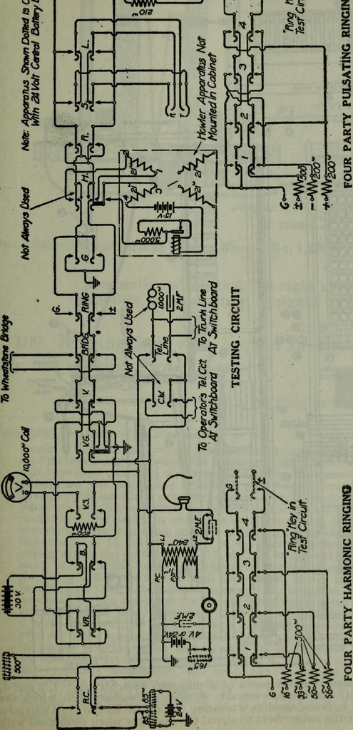 An illustration from Hawkins electrical guide ... : questions, answers & illustrations : a progressive course of study for engineers, electricians, students and those desiring to acquire a working knowledge of electricity and its applications ; a practical treatise, 1914, leaf 98