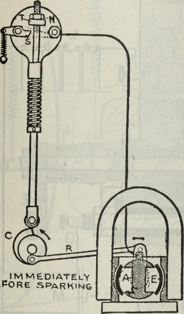 An illustration from Hawkins electrical guide ... : questions, answers & illustrations : a progressive course of study for engineers, electricians, students and those desiring to acquire a working knowledge of electricity and its applications ; a practical treatise, 1914, leaf 111