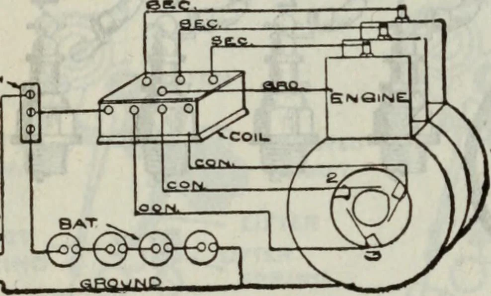 An illustration from Hawkins electrical guide ... : questions, answers & illustrations : a progressive course of study for engineers, electricians, students and those desiring to acquire a working knowledge of electricity and its applications ; a practical treatise, 1914, leaf 132