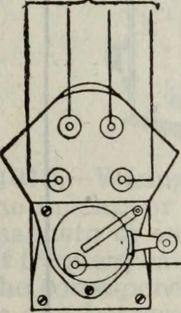 An illustration from Hawkins electrical guide ... : questions, answers & illustrations : a progressive course of study for engineers, electricians, students and those desiring to acquire a working knowledge of electricity and its applications ; a practical treatise, 1914, leaf 135
