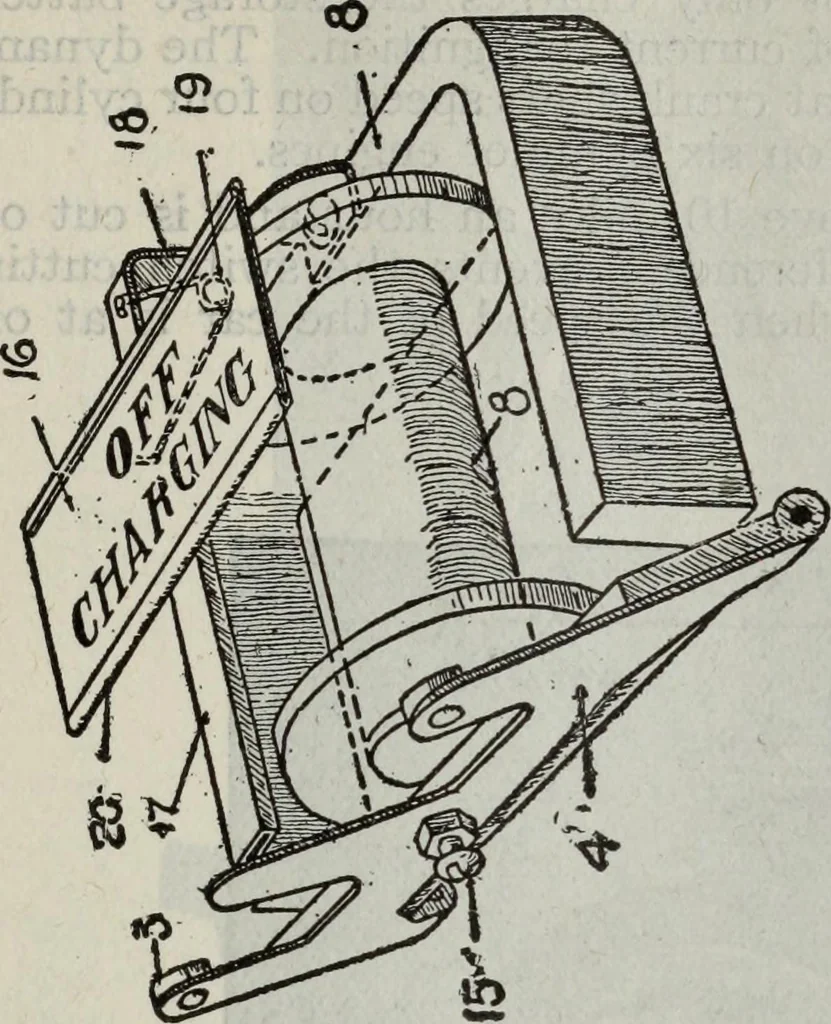 An illustration from Hawkins electrical guide ... : questions, answers & illustrations : a progressive course of study for engineers, electricians, students and those desiring to acquire a working knowledge of electricity and its applications ; a practical treatise, 1914, leaf 149