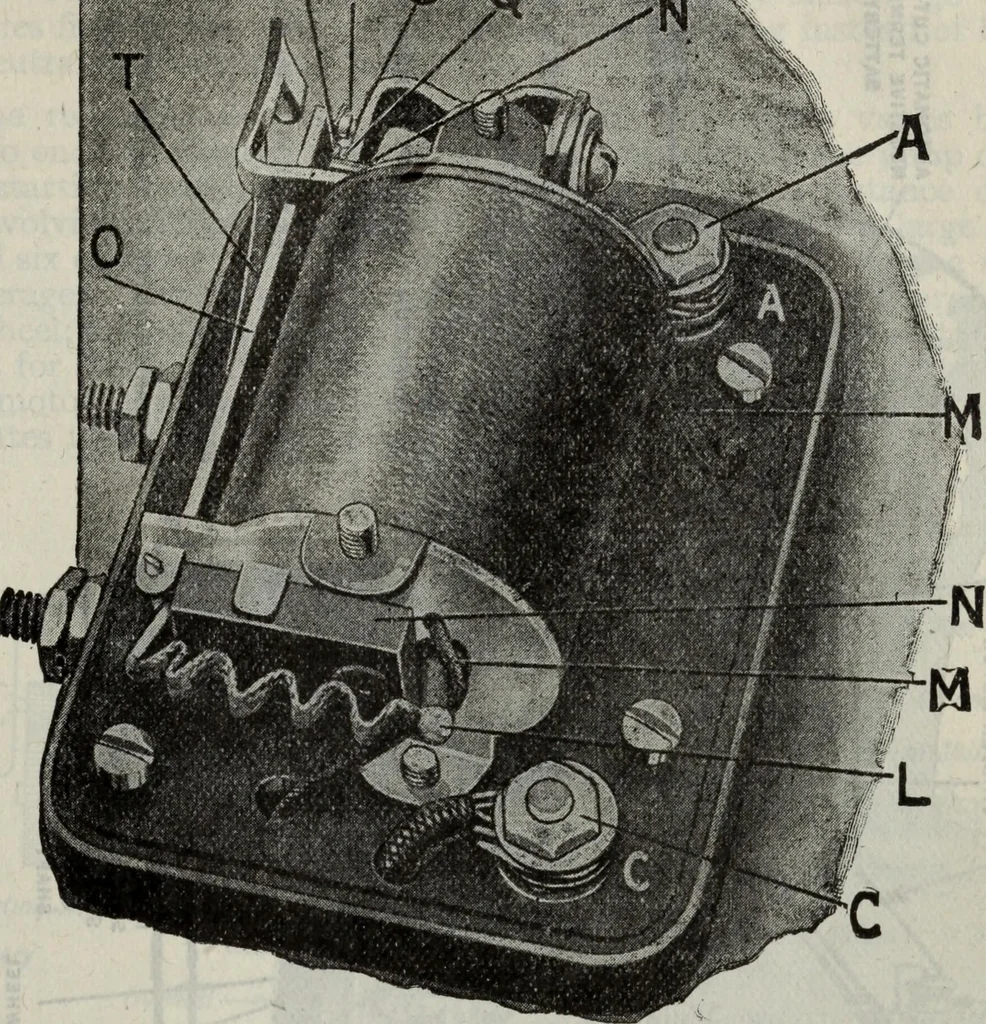An illustration from Hawkins electrical guide ... : questions, answers & illustrations : a progressive course of study for engineers, electricians, students and those desiring to acquire a working knowledge of electricity and its applications ; a practical treatise, 1914, leaf 151