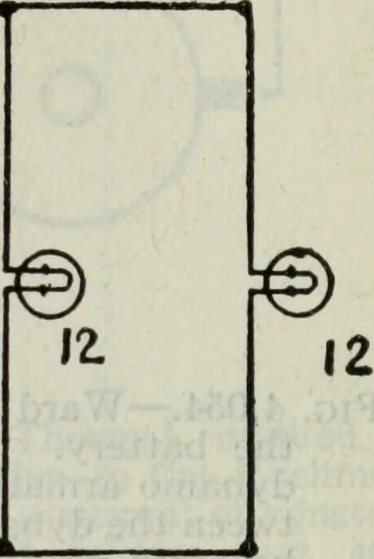 An illustration from Hawkins electrical guide ... : questions, answers & illustrations : a progressive course of study for engineers, electricians, students and those desiring to acquire a working knowledge of electricity and its applications ; a practical treatise, 1914, leaf 158