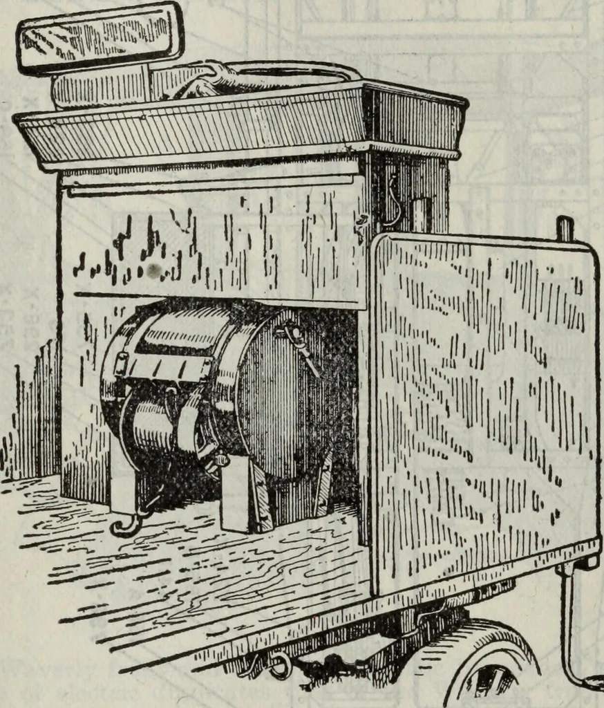 An illustration from Hawkins electrical guide ... : questions, answers & illustrations : a progressive course of study for engineers, electricians, students and those desiring to acquire a working knowledge of electricity and its applications ; a practical treatise, 1914, leaf 163