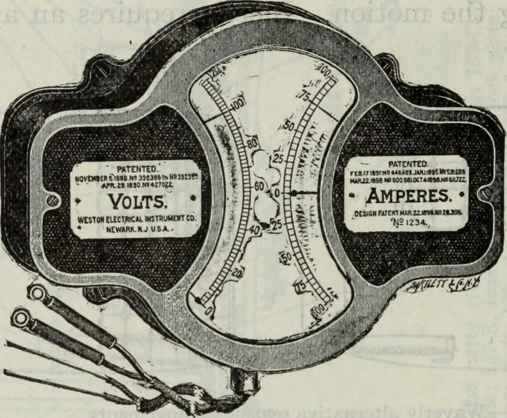 An illustration from Hawkins electrical guide ... : questions, answers & illustrations : a progressive course of study for engineers, electricians, students and those desiring to acquire a working knowledge of electricity and its applications ; a practical treatise, 1914, leaf 168