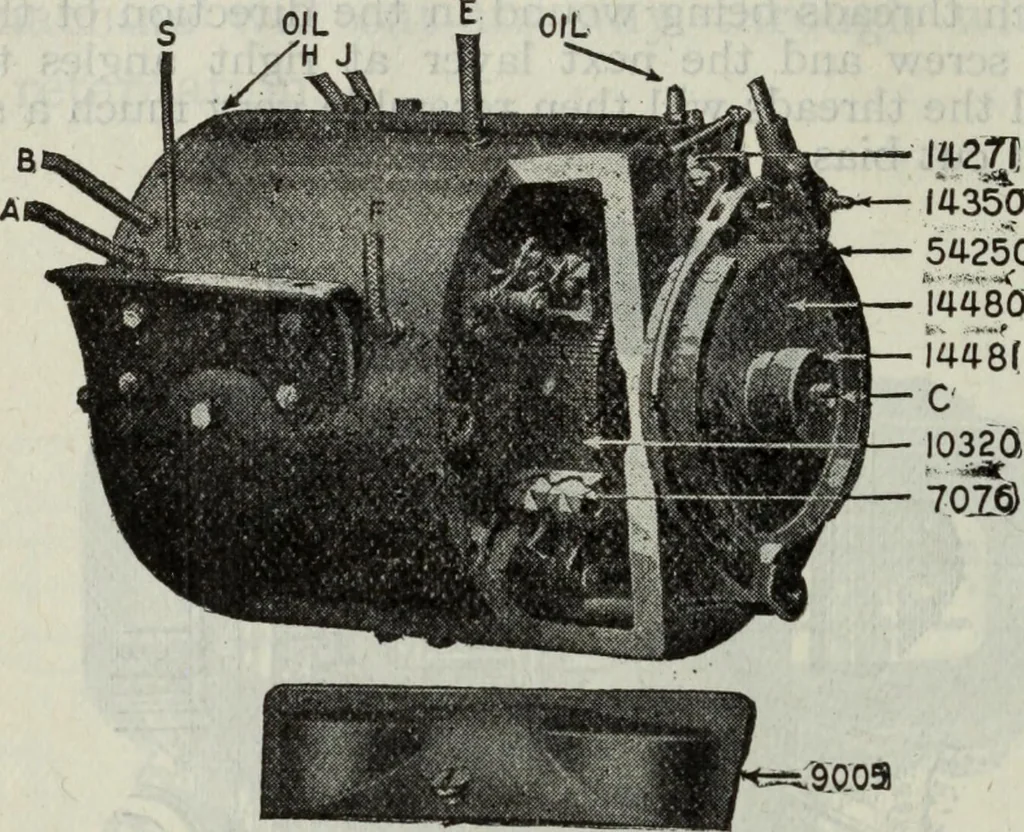 An illustration from Hawkins electrical guide ... : questions, answers & illustrations : a progressive course of study for engineers, electricians, students and those desiring to acquire a working knowledge of electricity and its applications ; a practical treatise, 1914, leaf 170