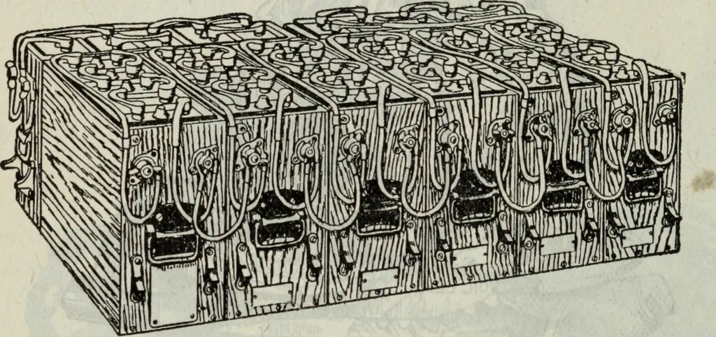 An illustration from Hawkins electrical guide ... : questions, answers & illustrations : a progressive course of study for engineers, electricians, students and those desiring to acquire a working knowledge of electricity and its applications ; a practical treatise, 1914, leaf 184