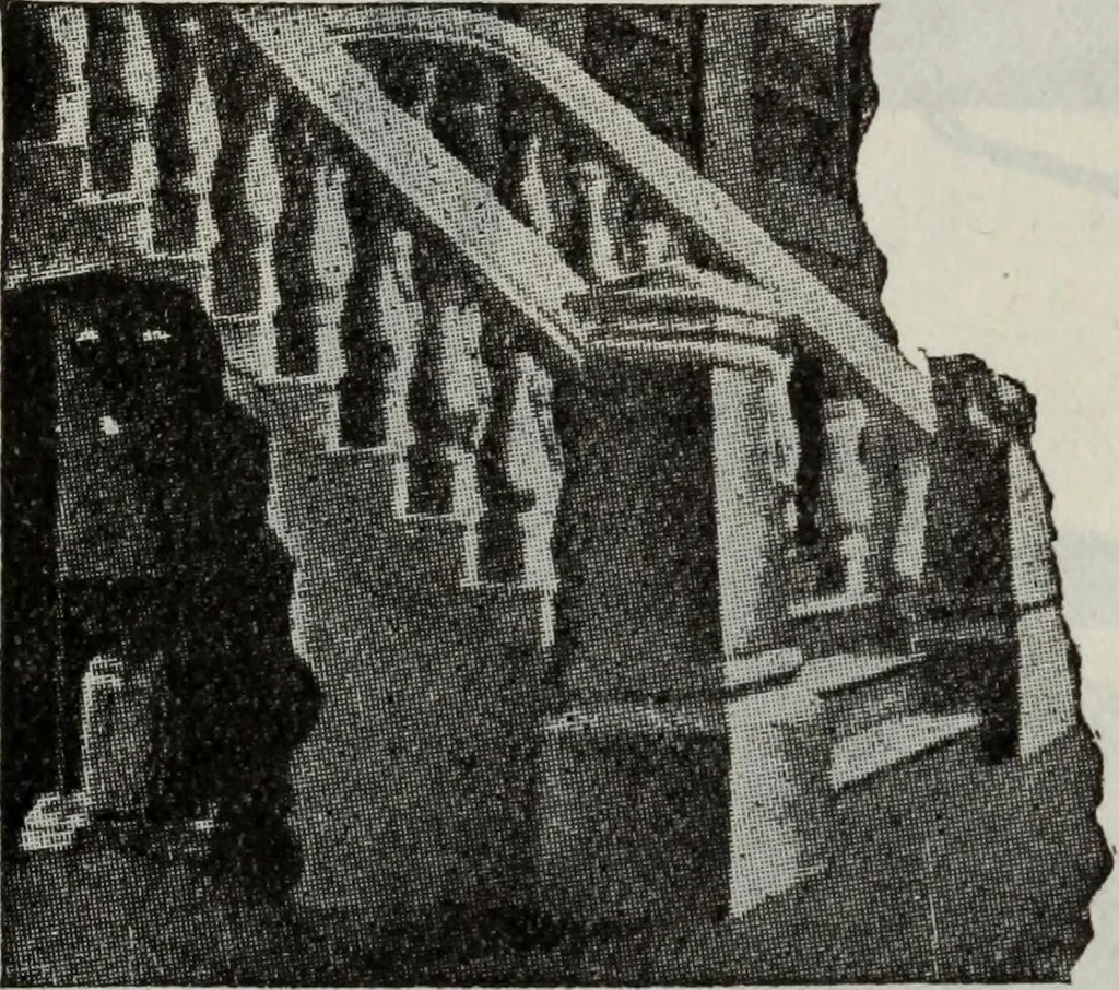 An illustration from Hawkins electrical guide ... : questions, answers & illustrations : a progressive course of study for engineers, electricians, students and those desiring to acquire a working knowledge of electricity and its applications ; a practical treatise, 1914, leaf 197