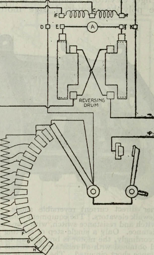 An illustration from Hawkins electrical guide ... : questions, answers & illustrations : a progressive course of study for engineers, electricians, students and those desiring to acquire a working knowledge of electricity and its applications ; a practical treatise, 1914, leaf 218