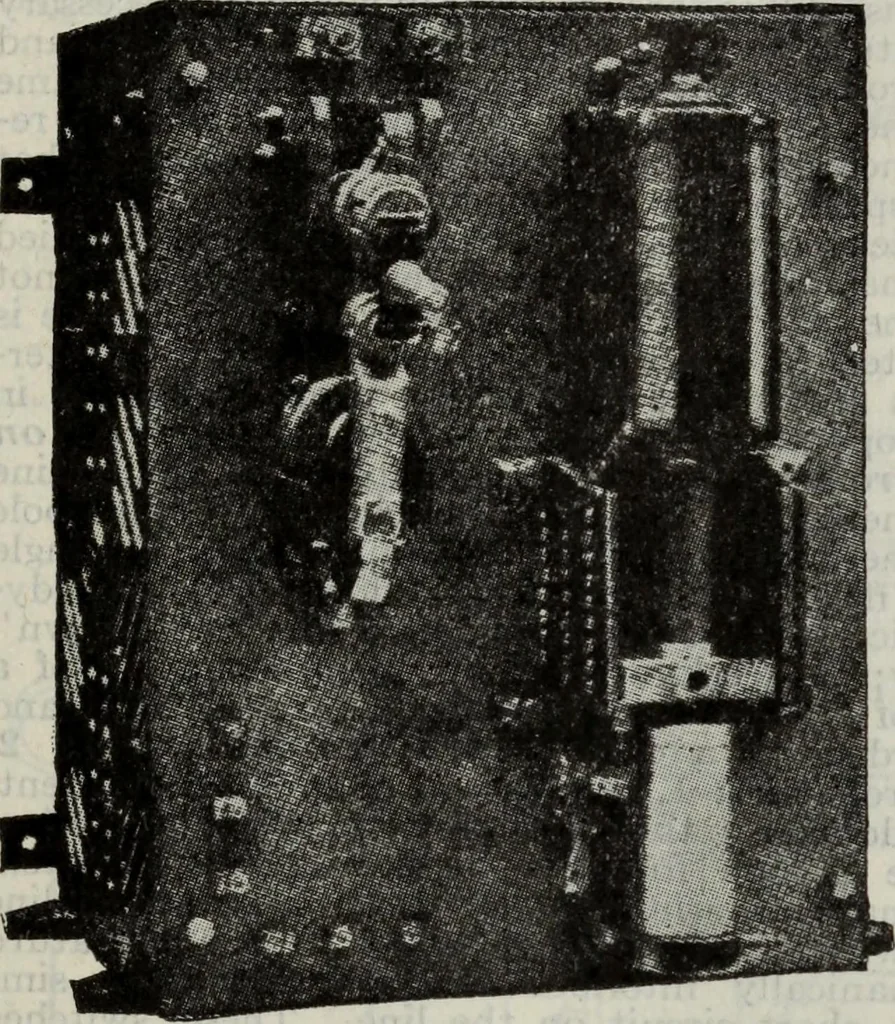 An illustration from Hawkins electrical guide ... : questions, answers & illustrations : a progressive course of study for engineers, electricians, students and those desiring to acquire a working knowledge of electricity and its applications ; a practical treatise, 1914, leaf 225