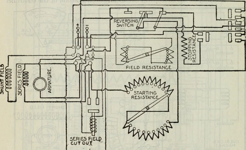 An illustration from Hawkins electrical guide ... : questions, answers & illustrations : a progressive course of study for engineers, electricians, students and those desiring to acquire a working knowledge of electricity and its applications ; a practical treatise, 1914, leaf 230