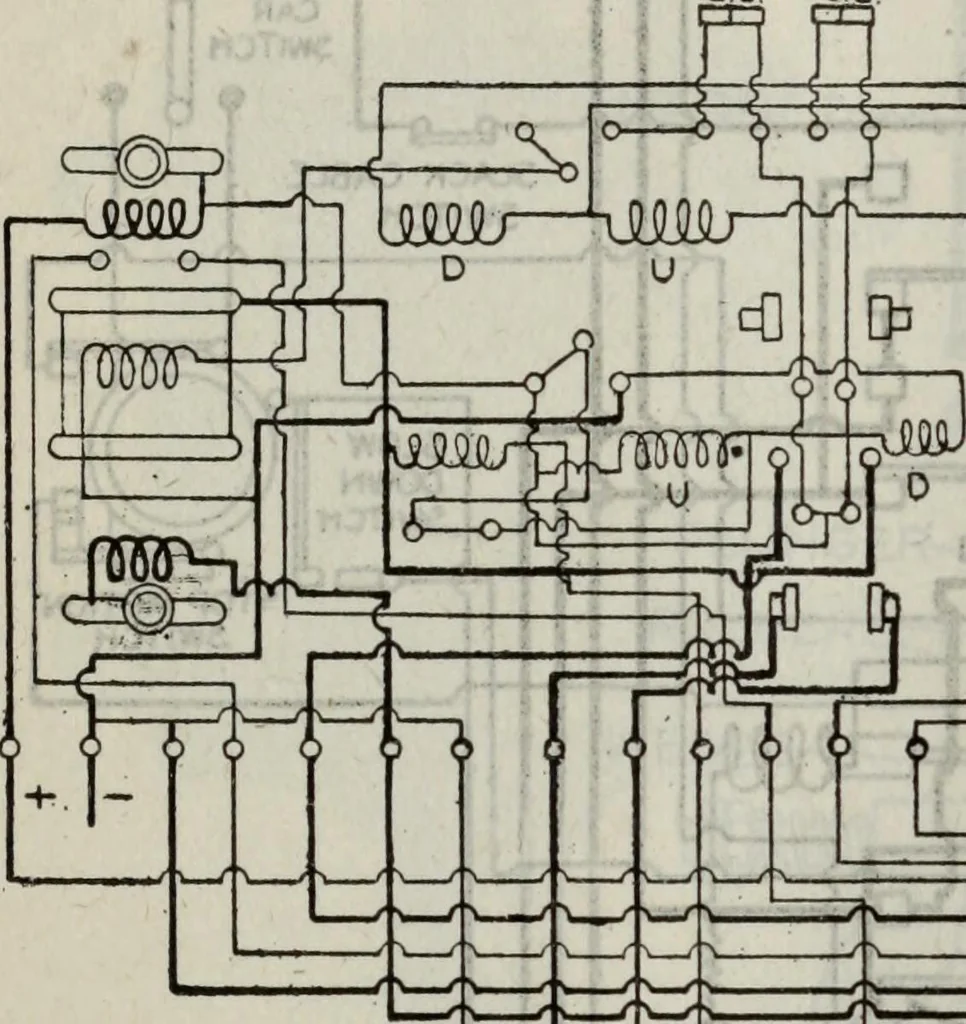 An illustration from Hawkins electrical guide ... : questions, answers & illustrations : a progressive course of study for engineers, electricians, students and those desiring to acquire a working knowledge of electricity and its applications ; a practical treatise, 1914, leaf 235