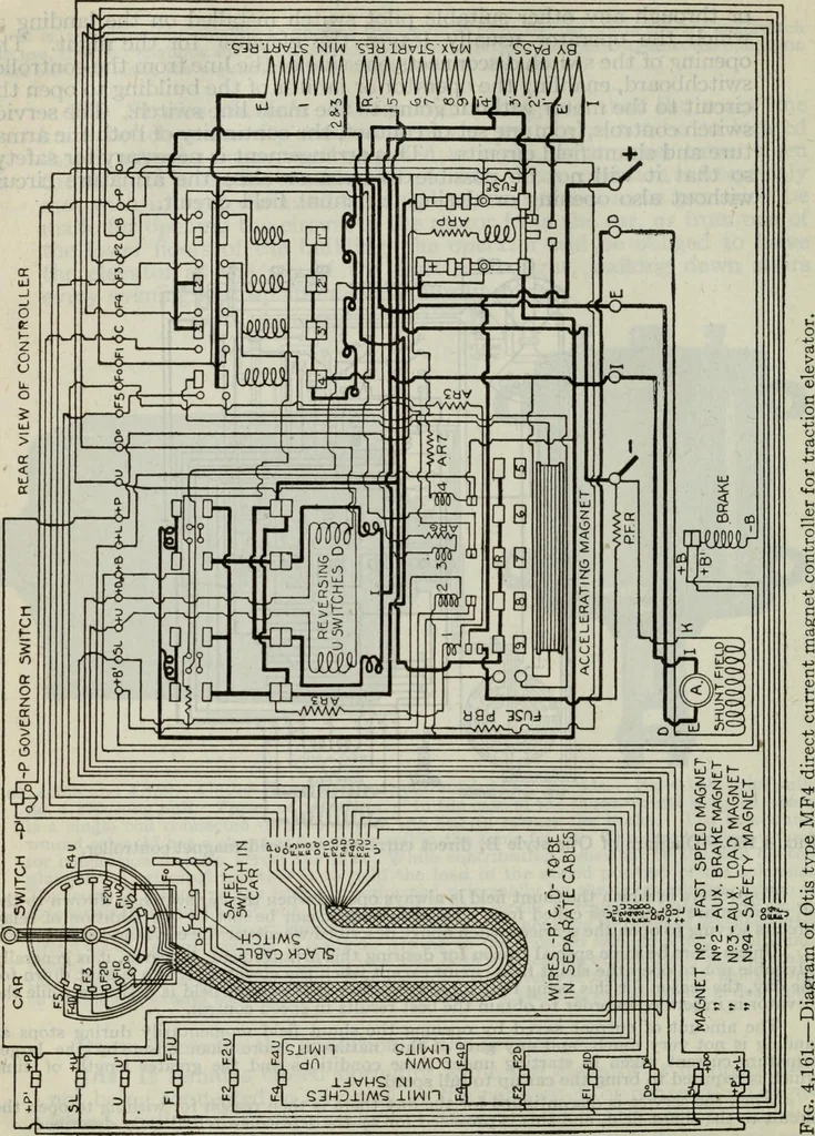 An illustration from Hawkins electrical guide ... : questions, answers & illustrations : a progressive course of study for engineers, electricians, students and those desiring to acquire a working knowledge of electricity and its applications ; a practical treatise, 1914, leaf 240