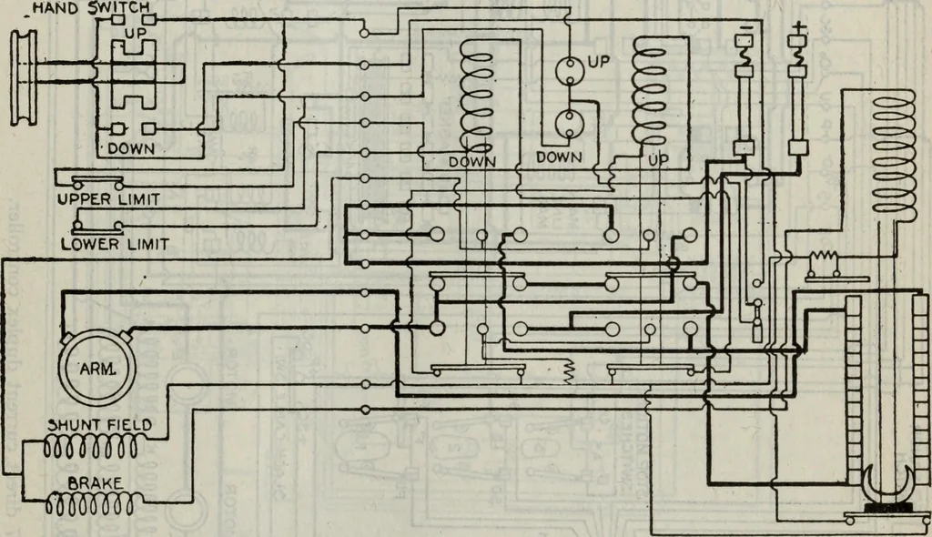 An illustration from Hawkins electrical guide ... : questions, answers & illustrations : a progressive course of study for engineers, electricians, students and those desiring to acquire a working knowledge of electricity and its applications ; a practical treatise, 1914, leaf 243