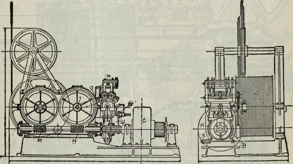 An illustration from Hawkins electrical guide ... : questions, answers & illustrations : a progressive course of study for engineers, electricians, students and those desiring to acquire a working knowledge of electricity and its applications ; a practical treatise, 1914, leaf 267