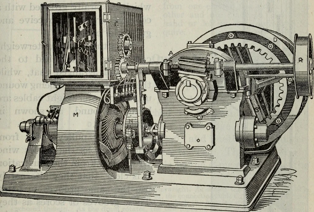 An illustration from Hawkins electrical guide ... : questions, answers & illustrations : a progressive course of study for engineers, electricians, students and those desiring to acquire a working knowledge of electricity and its applications ; a practical treatise, 1914, leaf 269