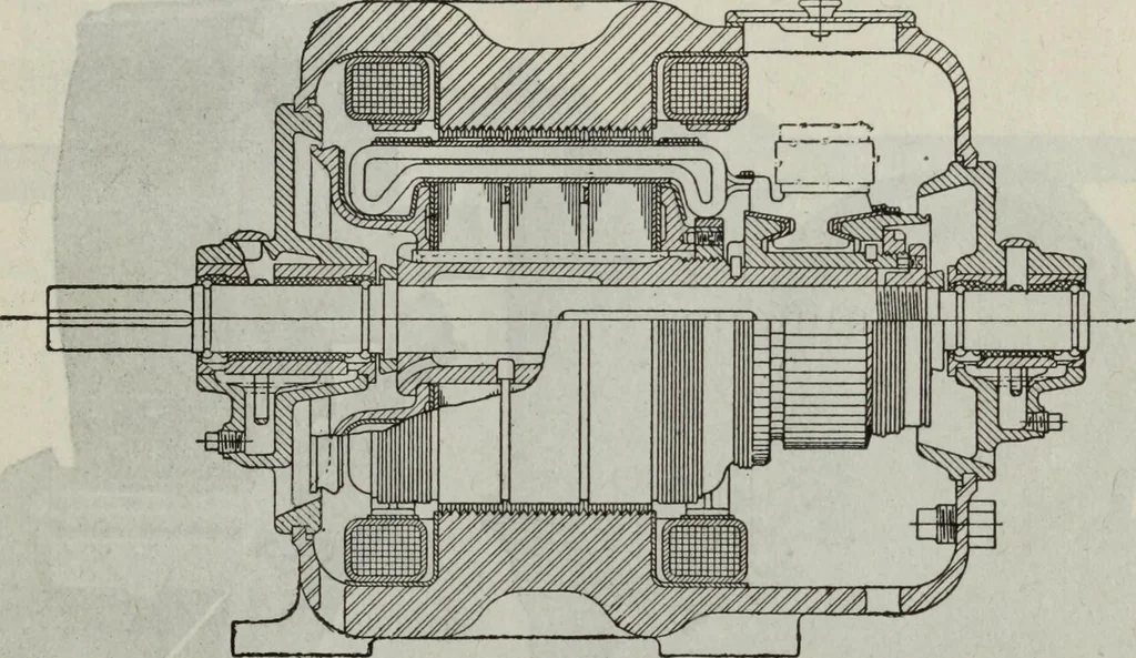 An illustration from Hawkins electrical guide ... : questions, answers & illustrations : a progressive course of study for engineers, electricians, students and those desiring to acquire a working knowledge of electricity and its applications ; a practical treatise, 1914, leaf 293