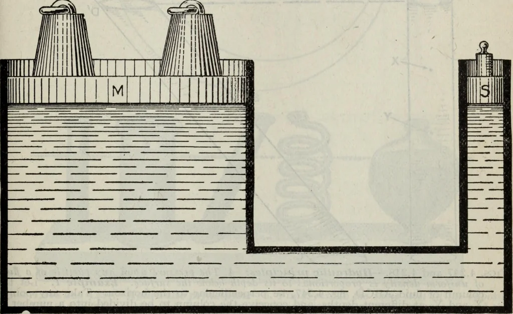 An illustration from Hawkins electrical guide ... : questions, answers & illustrations : a progressive course of study for engineers, electricians, students and those desiring to acquire a working knowledge of electricity and its applications ; a practical treatise, 1914, leaf 317