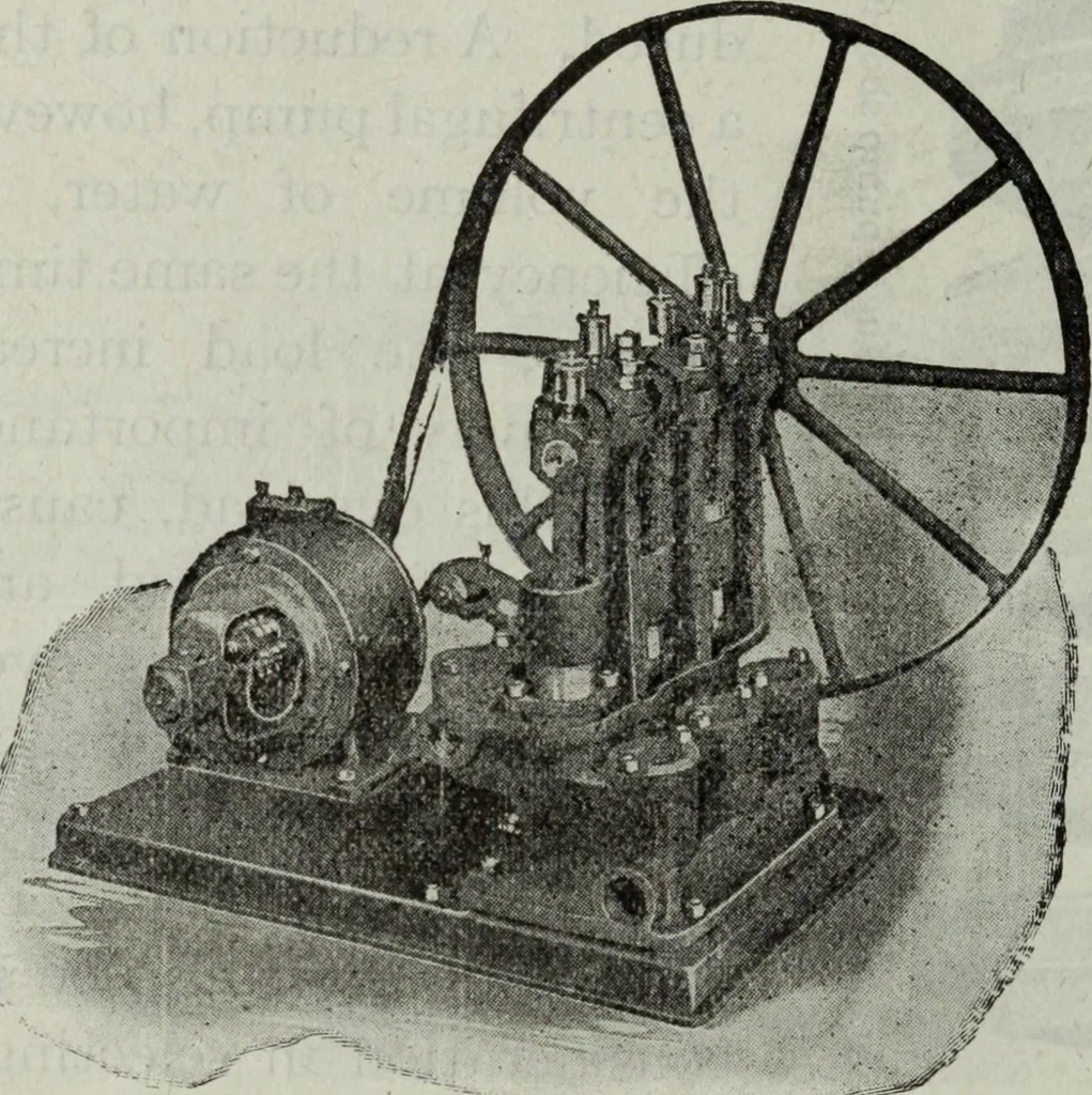 An illustration from Hawkins electrical guide ... : questions, answers & illustrations : a progressive course of study for engineers, electricians, students and those desiring to acquire a working knowledge of electricity and its applications ; a practical treatise, 1914, leaf 358