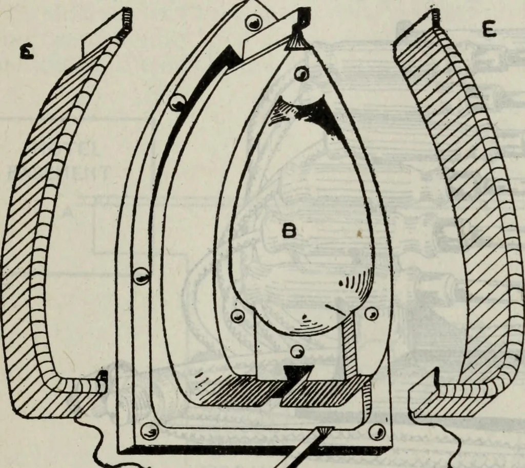An illustration from Hawkins electrical guide ... : questions, answers & illustrations : a progressive course of study for engineers, electricians, students and those desiring to acquire a working knowledge of electricity and its applications ; a practical treatise, 1914, leaf 409