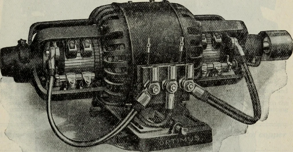 An illustration from Hawkins electrical guide ... : questions, answers & illustrations : a progressive course of study for engineers, electricians, students and those desiring to acquire a working knowledge of electricity and its applications ; a practical treatise, 1914, leaf 493