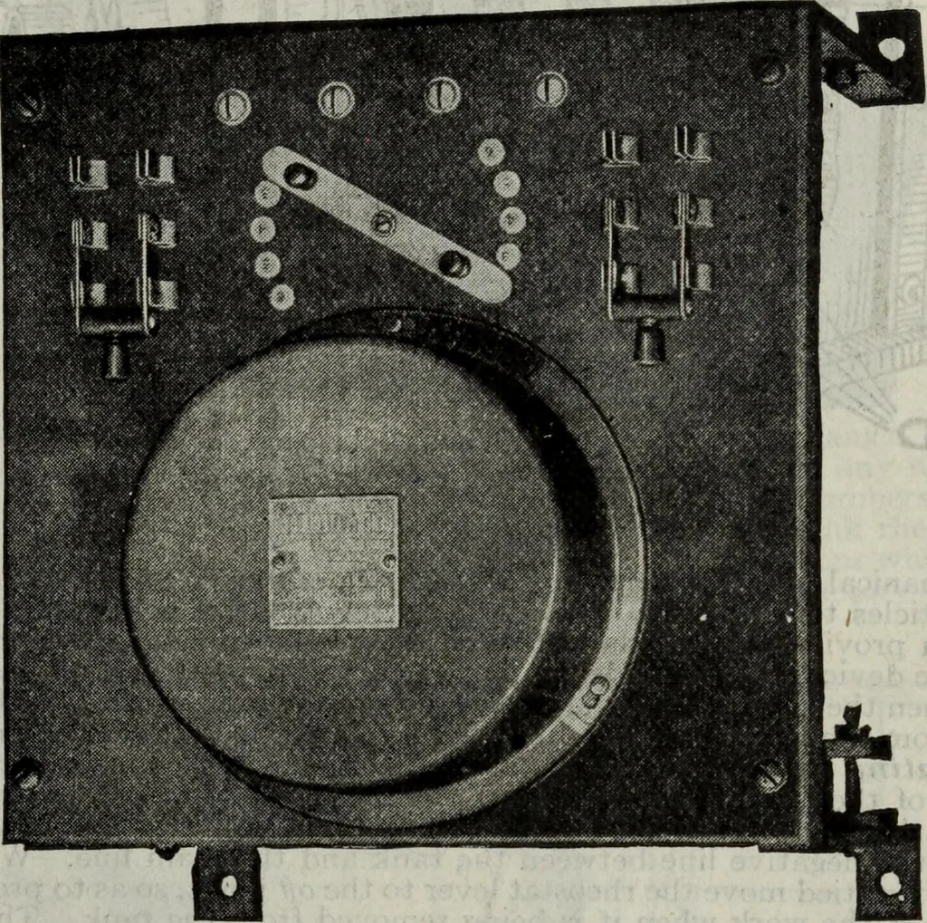 An illustration from Hawkins electrical guide ... : questions, answers & illustrations : a progressive course of study for engineers, electricians, students and those desiring to acquire a working knowledge of electricity and its applications ; a practical treatise, 1914, leaf 501