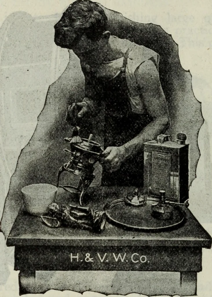 An illustration from Hawkins electrical guide ... : questions, answers & illustrations : a progressive course of study for engineers, electricians, students and those desiring to acquire a working knowledge of electricity and its applications ; a practical treatise, 1914, leaf 512
