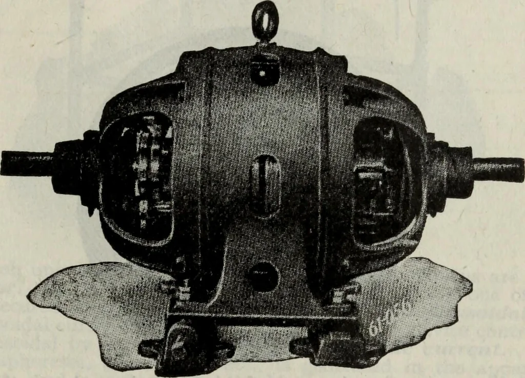 An illustration from Hawkins electrical guide ... : questions, answers & illustrations : a progressive course of study for engineers, electricians, students and those desiring to acquire a working knowledge of electricity and its applications ; a practical treatise, 1914, leaf 543