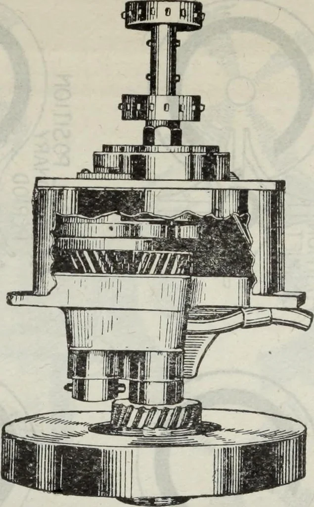 An illustration from Hawkins electrical guide ... : questions, answers & illustrations : a progressive course of study for engineers, electricians, students and those desiring to acquire a working knowledge of electricity and its applications ; a practical treatise, 1914, leaf 57