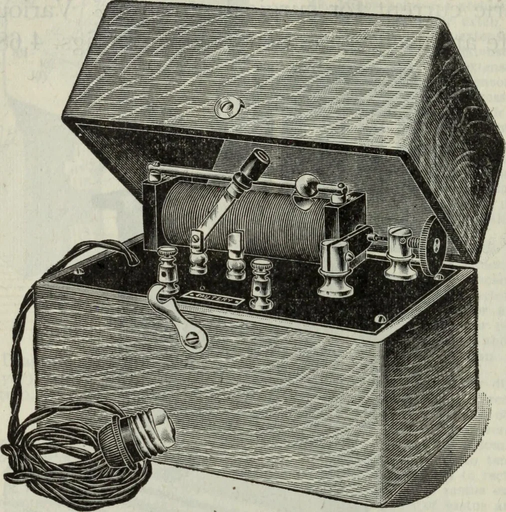 An illustration from Hawkins electrical guide ... : questions, answers & illustrations : a progressive course of study for engineers, electricians, students and those desiring to acquire a working knowledge of electricity and its applications ; a practical treatise, 1914, leaf 570