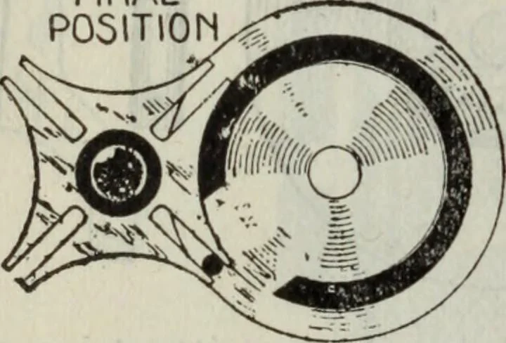 An illustration from Hawkins electrical guide ... : questions, answers & illustrations : a progressive course of study for engineers, electricians, students and those desiring to acquire a working knowledge of electricity and its applications ; a practical treatise, 1914, leaf 58
