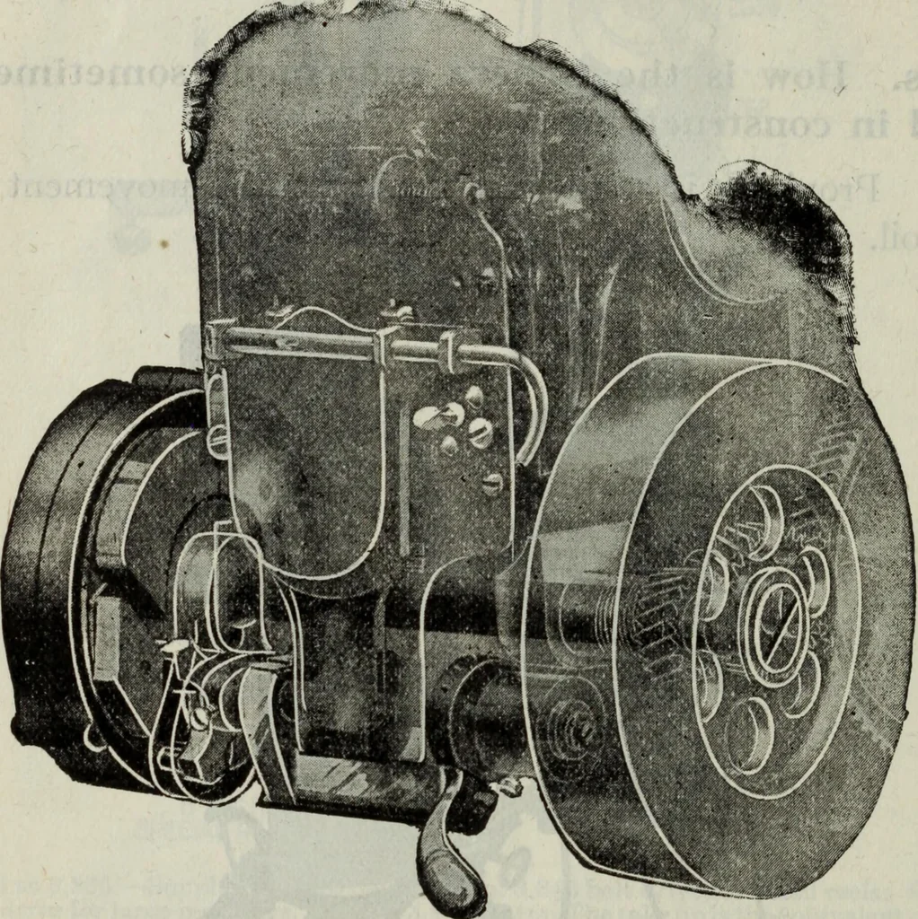 An illustration from Hawkins electrical guide ... : questions, answers & illustrations : a progressive course of study for engineers, electricians, students and those desiring to acquire a working knowledge of electricity and its applications ; a practical treatise, 1914, leaf 62