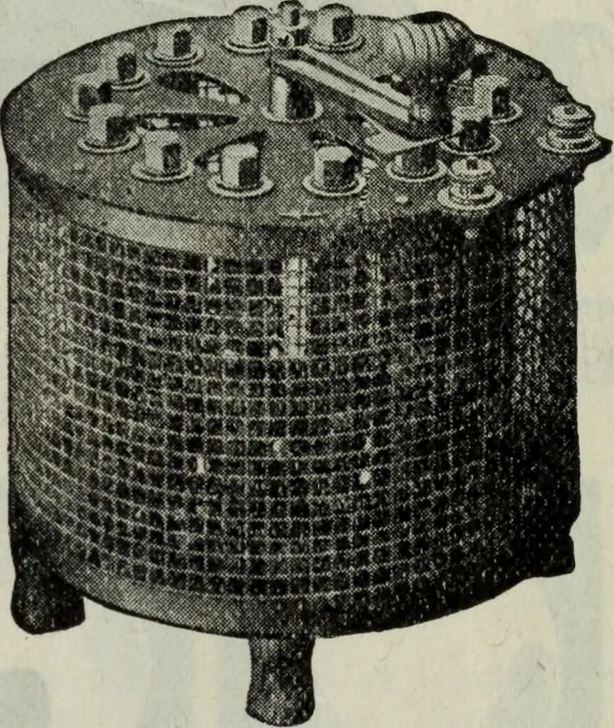 An illustration from Hawkins electrical guide ... : questions, answers & illustrations : a progressive course of study for engineers, electricians, students and those desiring to acquire a working knowledge of electricity and its applications ; a practical treatise, 1914, leaf 70