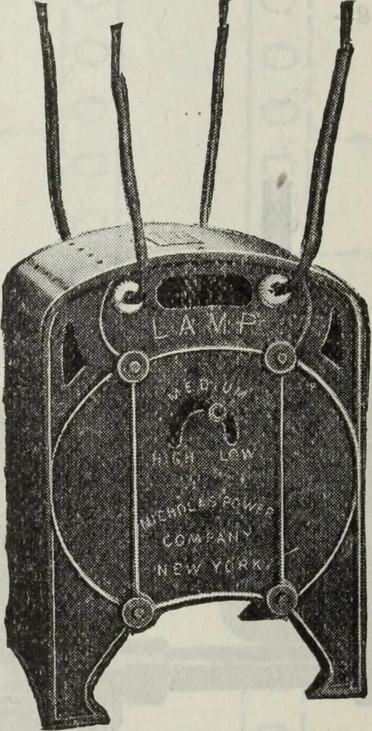 An illustration from Hawkins electrical guide ... : questions, answers & illustrations : a progressive course of study for engineers, electricians, students and those desiring to acquire a working knowledge of electricity and its applications ; a practical treatise, 1914, leaf 71