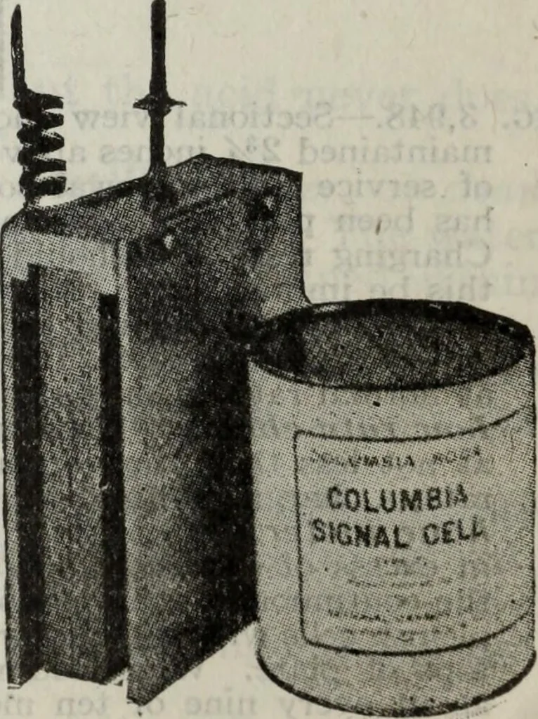 An illustration from Hawkins electrical guide ... : questions, answers & illustrations : a progressive course of study for engineers, electricians, students and those desiring to acquire a working knowledge of electricity and its applications ; a practical treatise, 1914, leaf 91