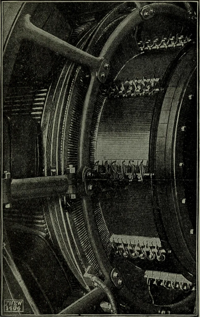 An illustration from Hawkins electrical guide ... : questions, answers & illustrations : a progressive course of study for engineers, electricians, students and those desiring to acquire a working knowledge of electricity and its applications ; a practical treatise, 1914, leaf 105